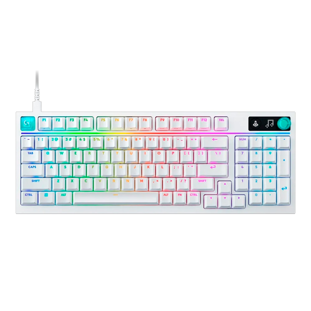 Клавиатура проводная  Logitech G316 X 98 White photo 1
